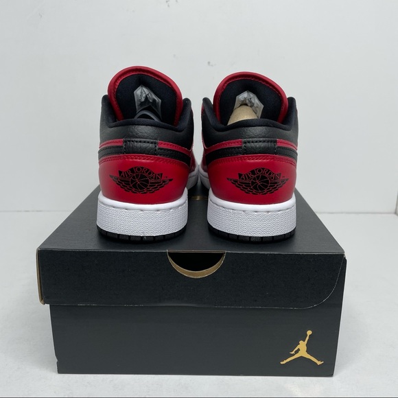 Nike Air Jordan 1 Retro Low GS “Reverse Bred” NEW - Picture 4 of 4